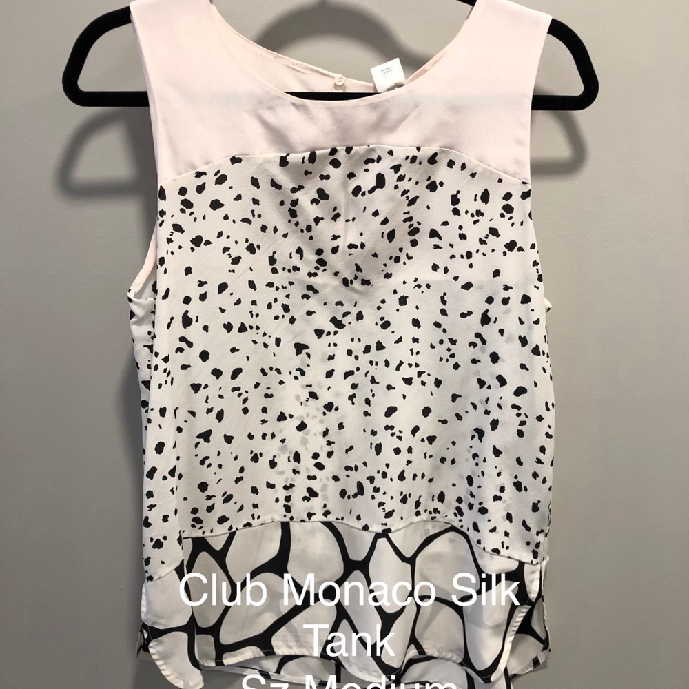 Club Monaco Silk tank